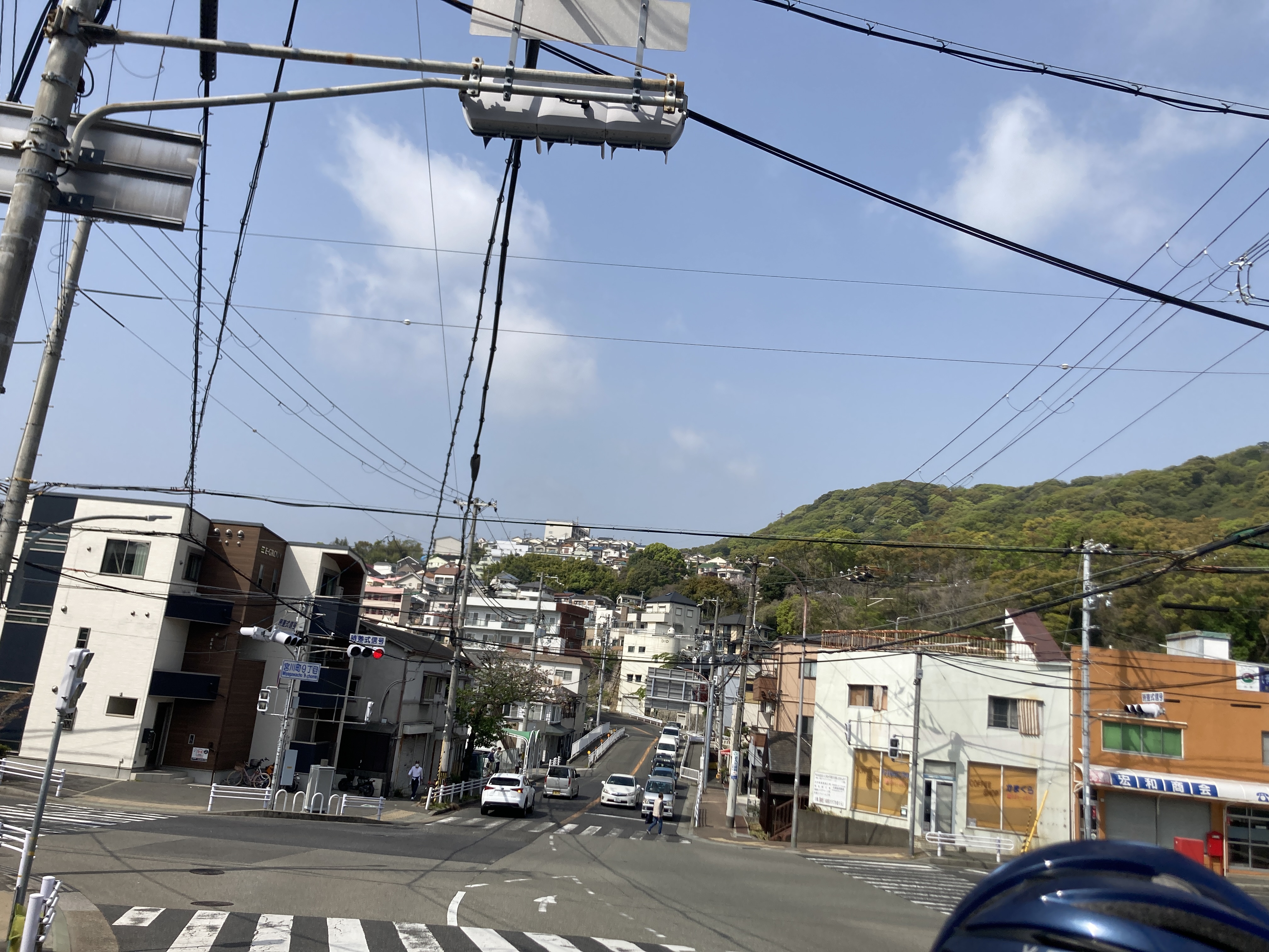 道中の風景